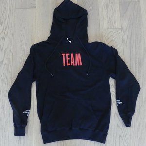 Team Bieber Vintage Black XSmall Hoodie